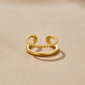 Anillo de oro Tyra Retorcido