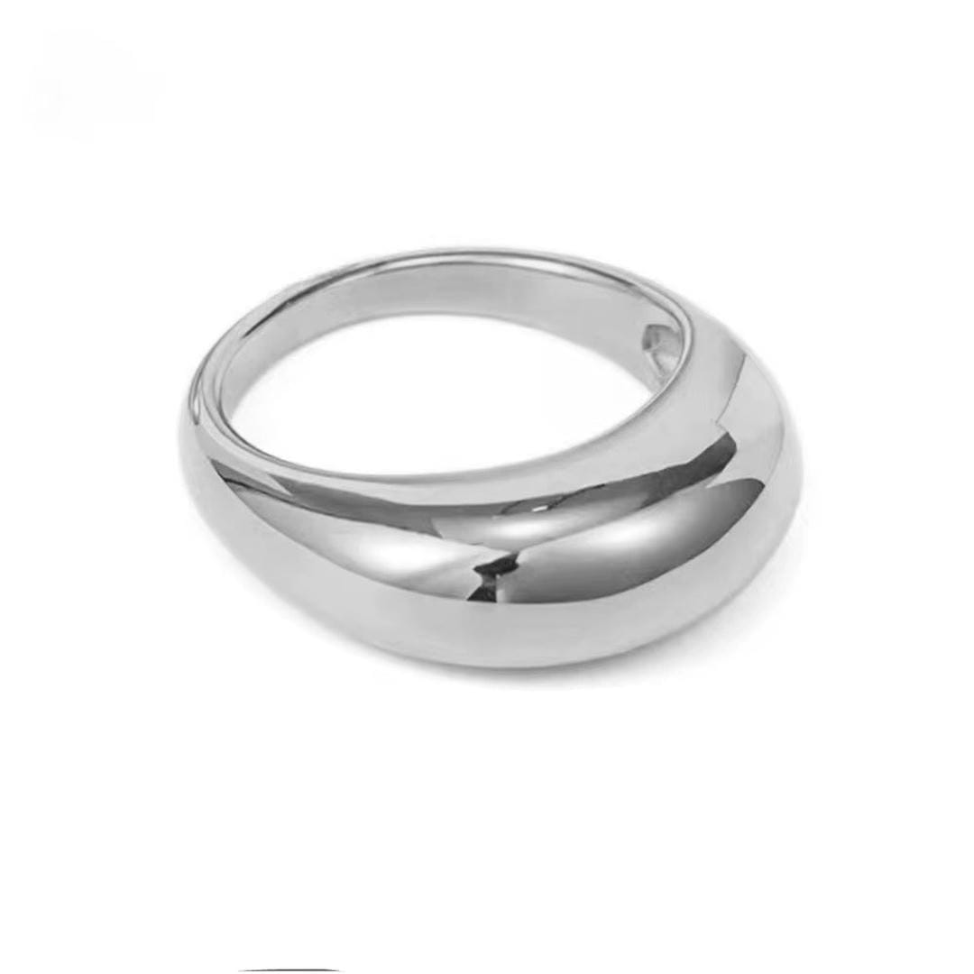 Anillo Arco Dorado Intemporal