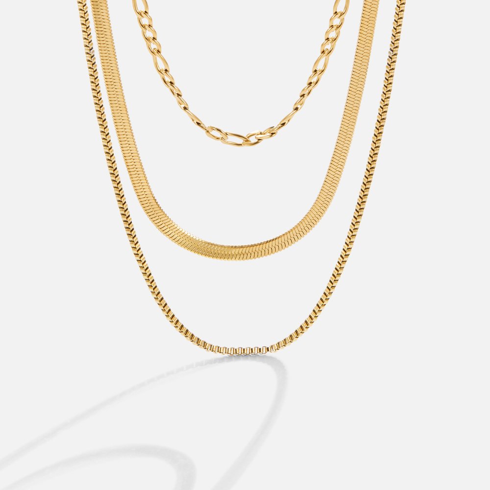 Collar de cadena superpuesta Vienna
