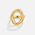 Anillo Vina de Oro Fundido