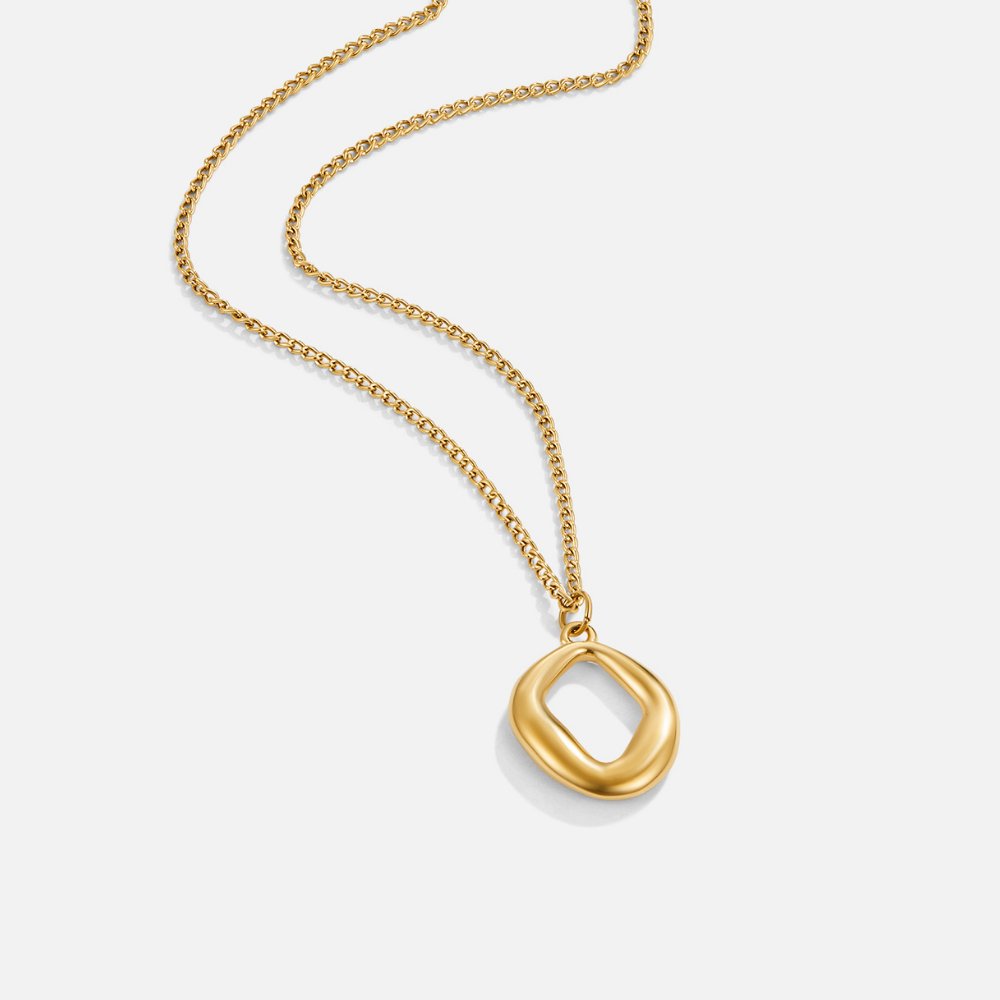 Collar dorado geométrico Zola